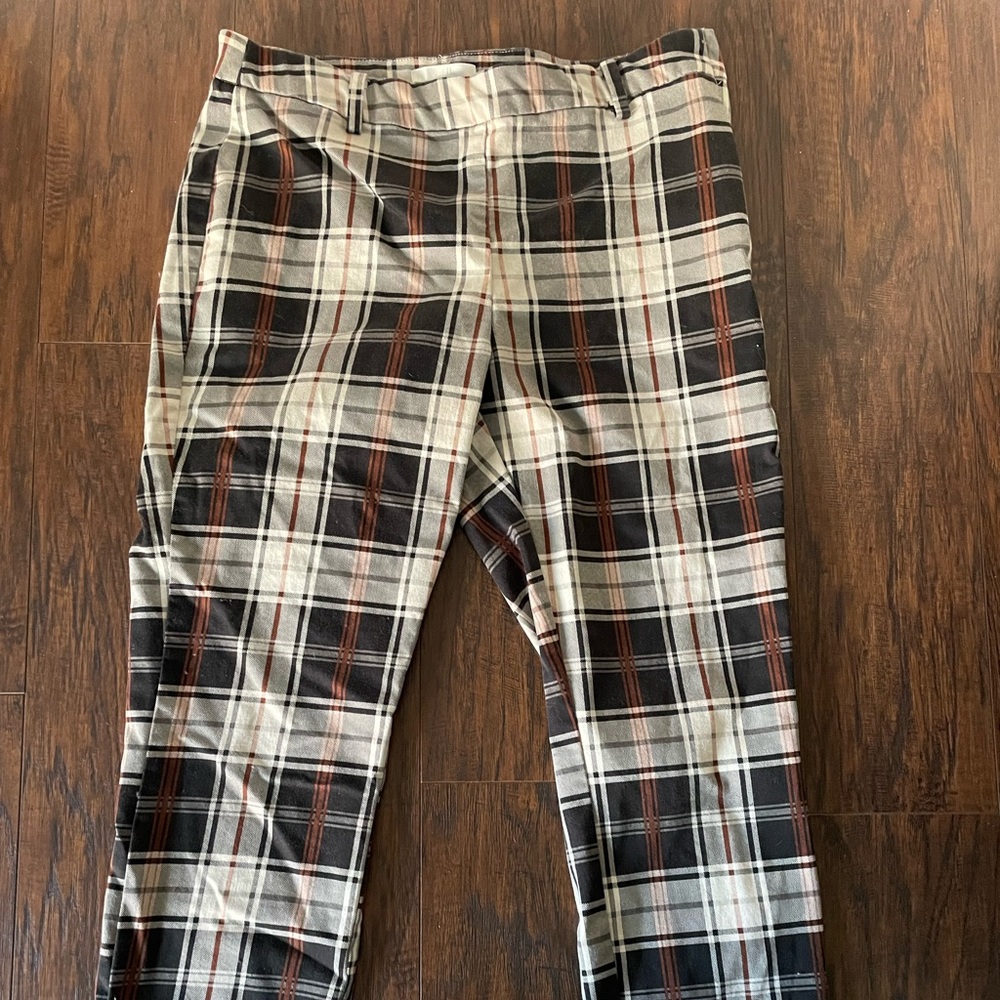 Plaid pant